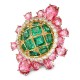 бижутерия,swarovski,5618279,ring,golden,(multicolor)