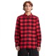 риза,с,дълъг,ръкав,мъжки,ризи,volcom,caden,plaid,long,sleeve,shirt,lifeguard,red