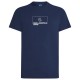 тениска,мъжки,тениски,karl,lagerfeld,outline,logo,slim,fit,t,shirt,black,iris,(blue)