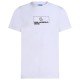 тениска,мъжки,тениски,karl,lagerfeld,outline,logo,slim,fit,t,shirt,white