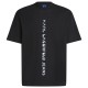 тениска,мъжки,тениски,karl,lagerfeld,vertical,logo,regular,fit,t,shirt,black