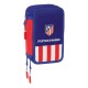 канцеларски,принадлежности,safta,atletico,de,madrid,pencil,case,37,pieces,blue,(multicolor)