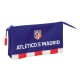 канцеларски,принадлежности,safta,atletico,de,madrid,triple,pencil,case,multicolor,(blue)