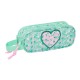 канцеларски,принадлежности,safta,cuore,double,pencil,case,green,(multicolor)