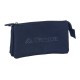 канцеларски,принадлежности,safta,kappa,basics,triple,pencil,case,navy,blue,(blue)