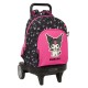 раница,раници,safta,kuromi,wheeled,backpack,black,(multicolor)