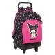 раница,раници,safta,kuromi,wheeled,backpack,45,cm,black,(multicolor)