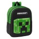 раница,раници,safta,622578011,minecraft,3d,mini,6l,32x43x14,cm,backpack,multicolor,(green)