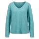блуза,дамски,пуловери,дамски,плетени,дрехи,fynch,hatton,melange,rws,v,neck,sweater,green