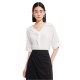 дамски,блузи,дамски,ризи,lily,chic,draped,blouse,white