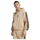 суичър,мъжки,пуловери,adidas,essentials,3,stripes,fleece,hoodie,warm,sandstone,black,(beige)
