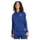 поларена,блуза,дамски,блузи,adidas,essentials,3,stripes,fleece,full,zip,sweatshirt,blue,(dark,blue,white)