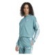 блуза,дамски,блузи,adidas,essentials,3,stripes,french,terry,full,zip,sweatshirt,blue,(powder,teal,white)