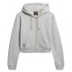 блуза,дамски,блузи,superdry,essential,logo,cropped,full,zip,sweatshirt,glacier,grey,marl,(grey)