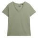 тениска,дамски,тениски,superdry,studios,slub,emb,vee,short,sleeve,t,shirt,dusty,sage,(green)