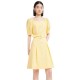 рокля,дамски,поли,и,рокли,lily,chic,solid,colour,dress,light,yellow,(yellow)