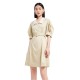рокля,дамски,поли,и,рокли,lily,colorful,double,breasted,dress,osier,green,(beige)