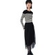 комплект,дамски,поли,и,рокли,lily,fashion,fake,two,piece,dress,black