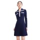 рокля,дамски,поли,и,рокли,lily,french,knit,dress,navy,blue,(blue)