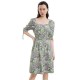 рокля,дамски,поли,и,рокли,lily,square,neck,printed,dress,gray,green,(green)