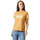 тениска,дамски,тениски,helly,hansen,logo,3.0,short,sleeve,t,shirt,yellow,(sand)