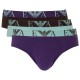 мъжко,бельо,emporio,armani,bold,monogram,slips,3,units,multicolor,(brown,surf,grape)