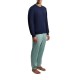 пижама,мъжки,пижами,emporio,armani,classic,pattern,mix,pyjama,blue,(navy,ea,lettering)