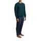 пижама,мъжки,пижами,emporio,armani,em000617,classic,pattern,mix,pyjama,green,(green,ea,stripe,green)