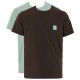 тениска,мъжки,тениски,emporio,armani,logo,label,short,sleeve,t,shirt,2,units,green,brown,(brown,surf)