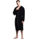 мъжки,халати,emporio,armani,sponge,bathrobe,dressing,gown,black