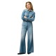 гащеризон,дамски,гащеризони,wrangler,radiating,regular,fit,long,sleeve,jumpsuit,blue,(shimmerstone)