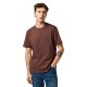 тениска,мъжки,тениски,wrangler,sign,off,regular,fit,short,sleeve,t,shirt,mahogany,(brown)