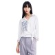 дамски,блузи,дамски,ризи,lily,chiffon,tie,shirt,white
