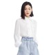 дамски,блузи,дамски,ризи,lily,gentle,ruffled,lace,shirt,white