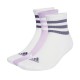 чорапи,мъжки,чорапи,adidas,3,stripes,cushioned,sportswear,low,cut,socks,3,units,white,white,powder,plum,(white,purple)