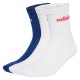 чорапи,мъжки,чорапи,adidas,linear,cushioned,crew,socks,3,units,dark,blue,white,white,(white,blue)