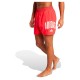бански,гащета,мъжки,бански,костюми,adidas,logo,5´´,swimming,shorts,pure,ruby,white,(red)