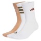 чорапи,мъжки,чорапи,adidas,logo,crew,socks,3,units,brown,white,(white,olive,strata,warm,sandstone)