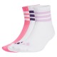 чорапи,детски,чорапи,adidas,ribbed,crew,socks,3,units,white,pink,(white,white,pink,fusion)