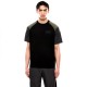 тениска,мъжки,тениски,ea7,emporio,armani,train,athletic,colour,block,2,short,sleeve,t,shirt,black