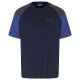 тениска,мъжки,тениски,ea7,emporio,armani,train,athletic,colour,block,2,short,sleeve,t,shirt,navy,(blue)