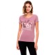 тениска,дамски,тениски,ea7,emporio,armani,train,logo,series,eagle,metallic,crossover,short,sleeve,t,shirt,pink,(pink)