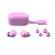 слушалки,слушалки,jlab,go,air,pop,wireless,earphones,pink