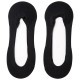 чорапи,дамски,чорапи,pikys,fantasy,low,cut,cotton,base,with,silicone,no,show,socks,2,pairs,black,(black)