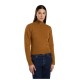 блуза,дамски,пуловери,дамски,плетени,дрехи,dickies,ruston,half,zip,sweater,brown,duck,(brown)