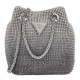 чанта,всички,чанти,guess,zalina,pouch,handbag,silver,(grey)