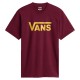 тениска,мъжки,тениски,vans,classic,short,sleeve,t,shirt,red,(burgundy,spicy,mustard)