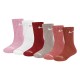 чорапи,мъжки,чорапи,дамски,чорапи,nike,nhb,dri,fit,perf,basic,crew,socks,6,pairs,multicolor,(elemental,pink)