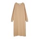 рокля,дамски,поли,и,рокли,makia,jane,knitted,long,sleeve,long,dress,beige,(sand)