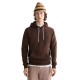 суичър,мъжки,пуловери,scotch,&,soda,regular,fit,logo,badge,hoodie,demitasse,(brown)